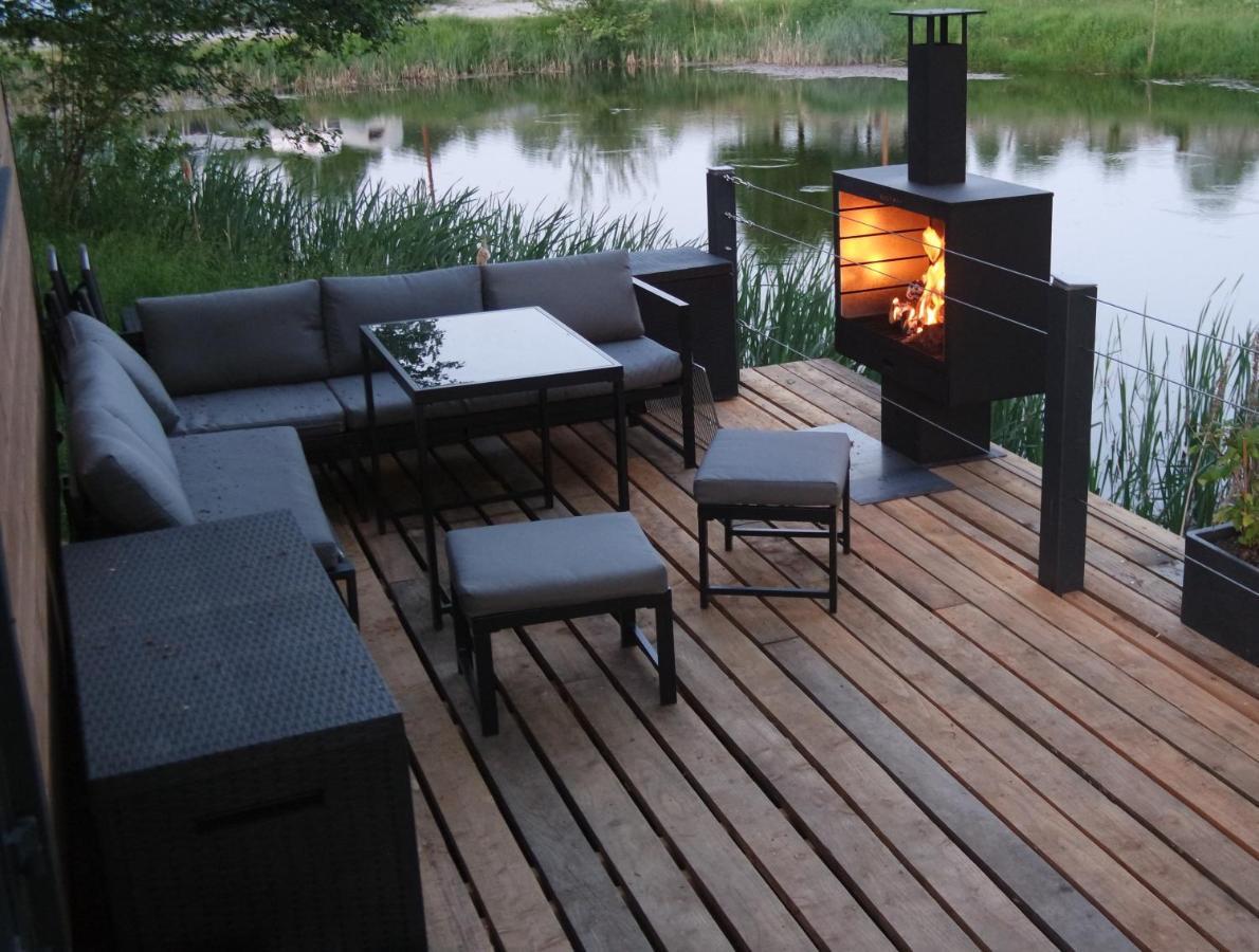 Tinyhousebeidresden 1 - Direkt Am Naturteich - Naehe Saechsische Schweiz, Dresden Großharthau Extérieur photo