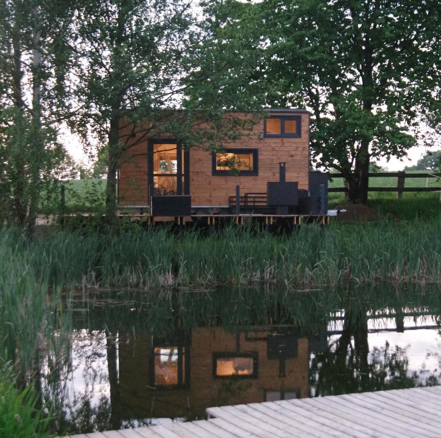 Tinyhousebeidresden 1 - Direkt Am Naturteich - Naehe Saechsische Schweiz, Dresden Großharthau Extérieur photo